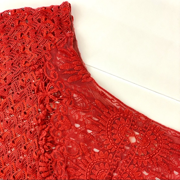 Umgee USA Crochet Style Tunic Top Coverup | 3/4 Length Sleeve - Picture 9 of 9